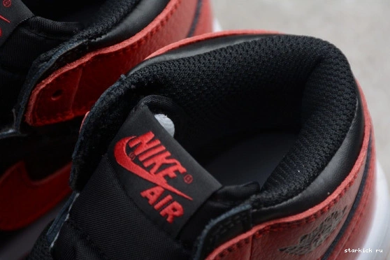 Red  555088 Banned 001 001  Bred Jordan 555088 High Black OG Retro 1 Air Kid Kids 0918